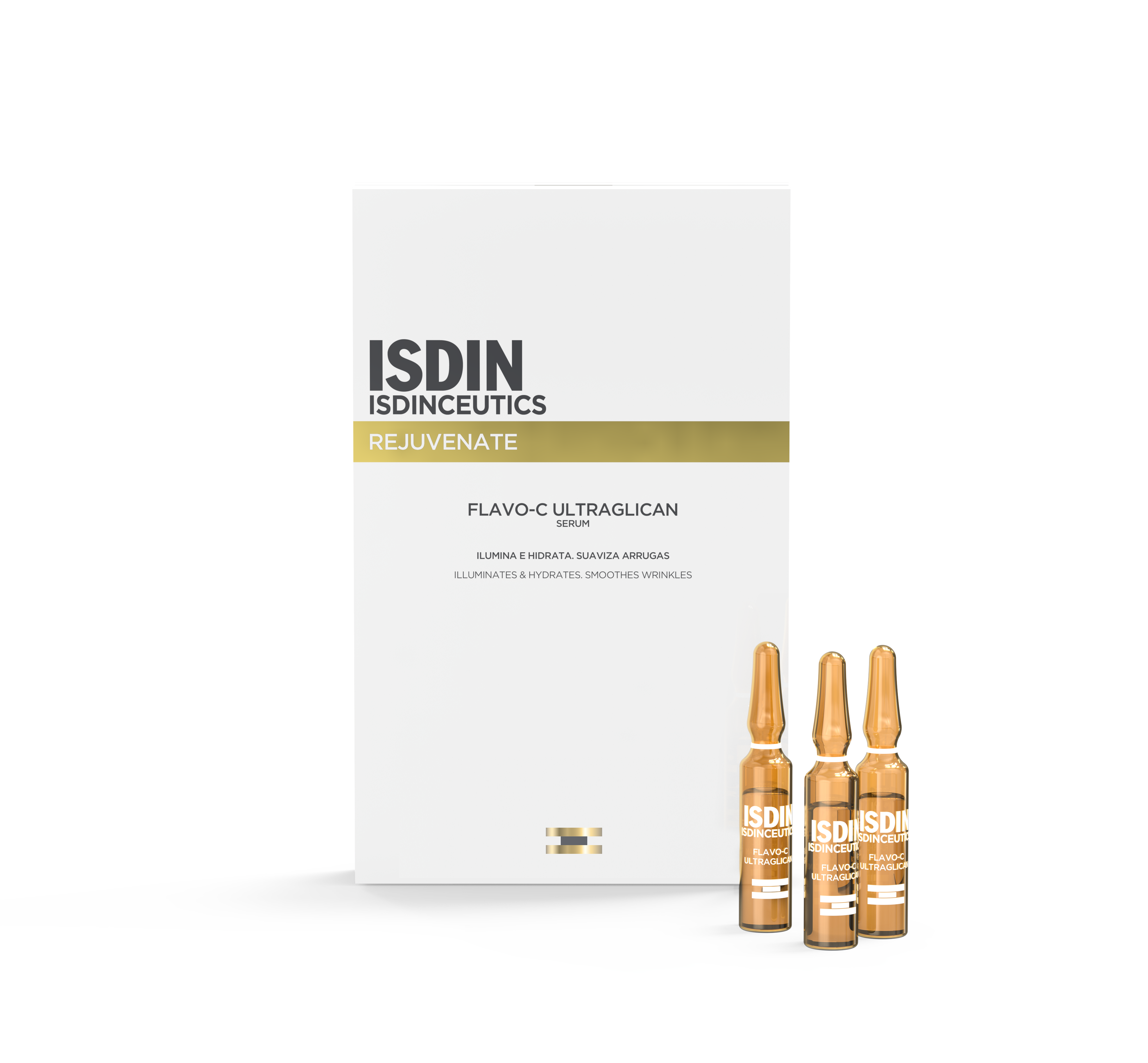 Isdinceutics Flavo-C Ultraglican antioksidativni serum Protiv bora i starenja