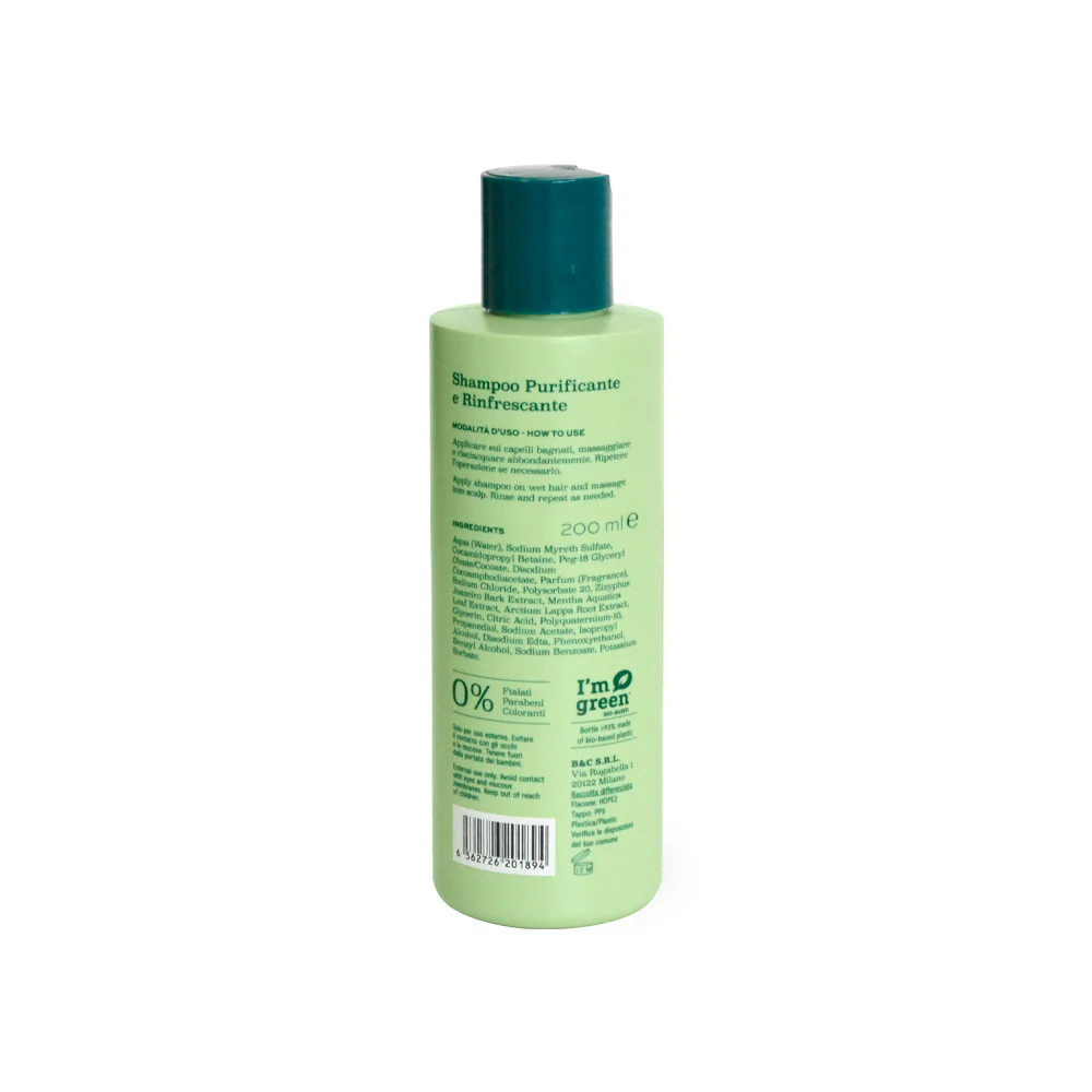 Capelli & Styling Purifying Refreshing Shampoo - Shampoo Purificante, Trattamento per Capelli