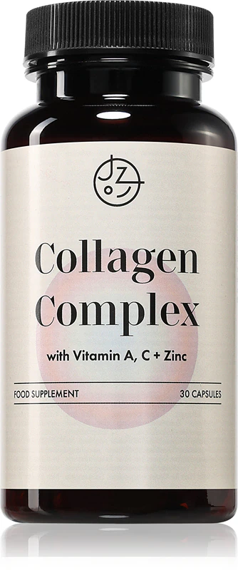 Jeme zdravo Kolagénový komplex + vitamín A, C a zinok (vegetariánsky) doplnok stravy kolagénové kapsuly