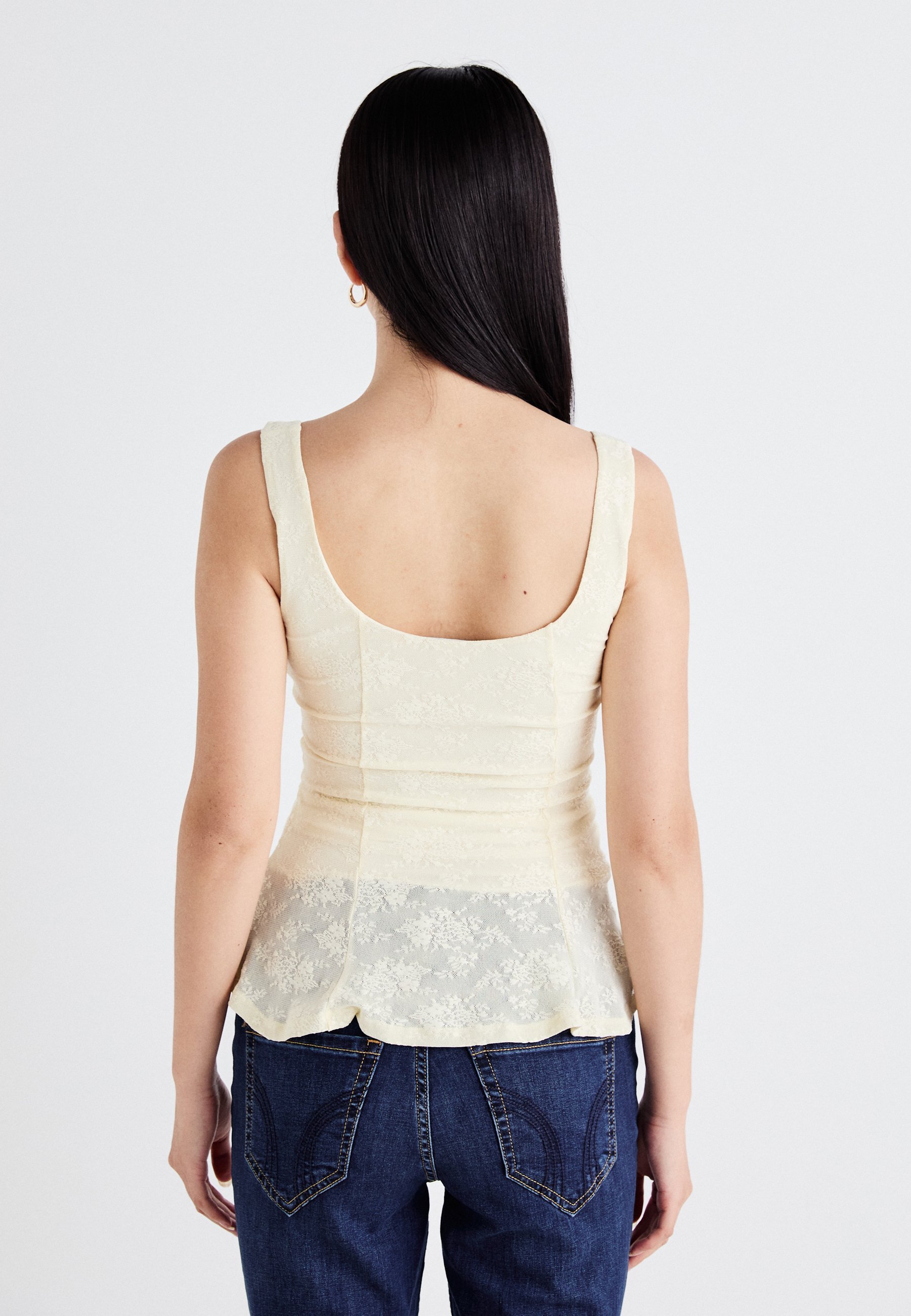 Gina Tricot SINGLET - Top - glassa al limone