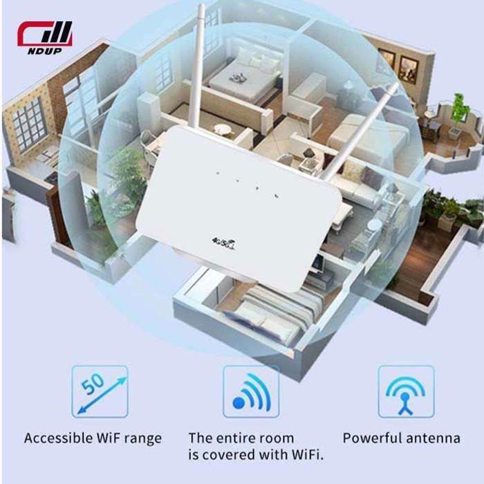 NDUP CPF106 Wireless Router 300Mbps Powerful performance for up to 32 users home network connection