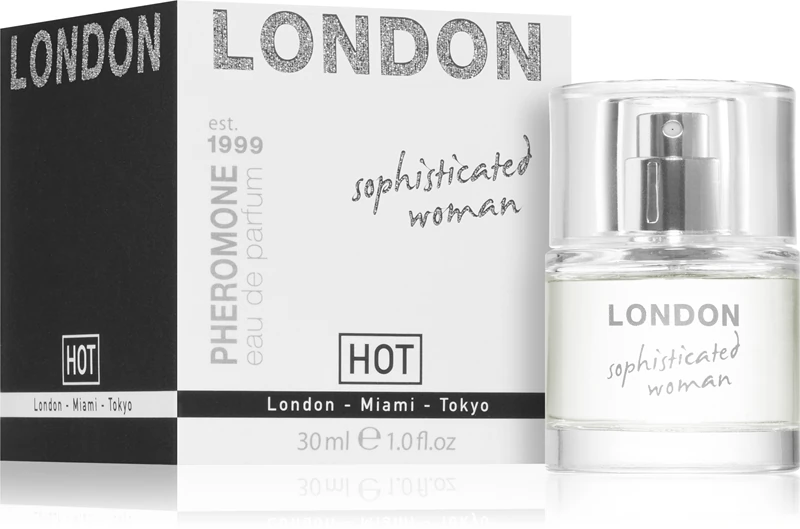 Perfume HOT London Sophisticated Woman com feromônios