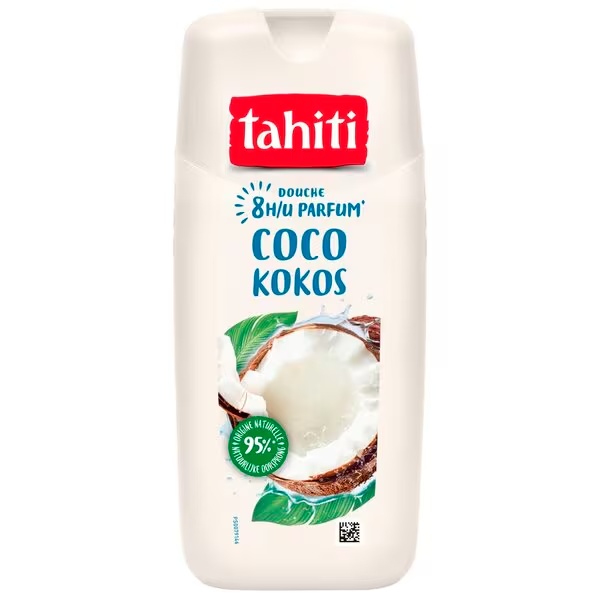 Tahiti 8h Parfemirani gel za tuširanje s kokosom<br>315ml