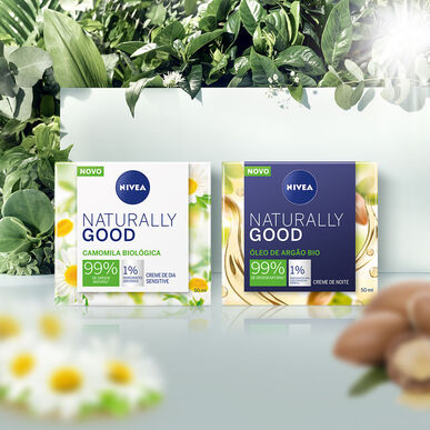 Nivea Sensitive Naturally Good -päivävoide kasvoille 50 ml
