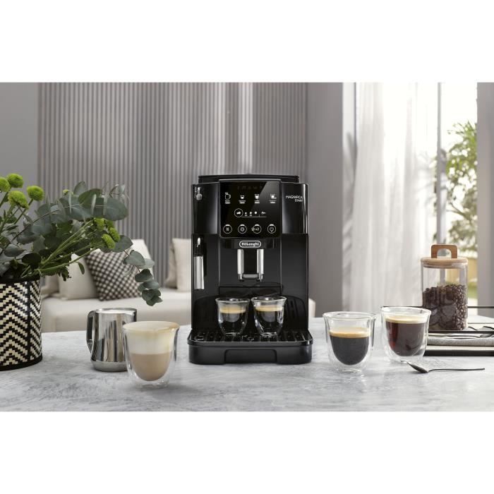 Cafetera espresso De'Longhi Magnifica Start ECAM220.21.B con molinillo incorporado - 4 recetas - Negra