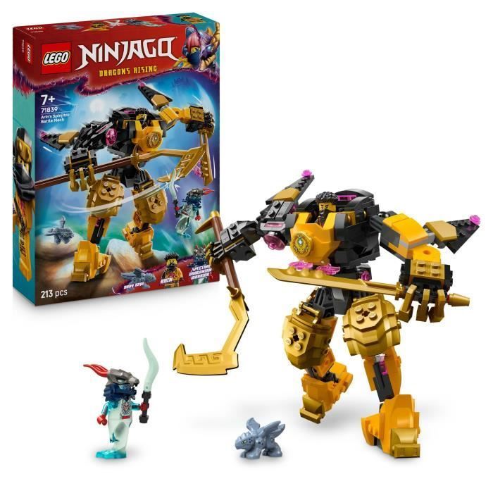 LEGO NINJAGO 71839 Arin's Spinjitzu Robot - Building Set for 7 Year Old Boys