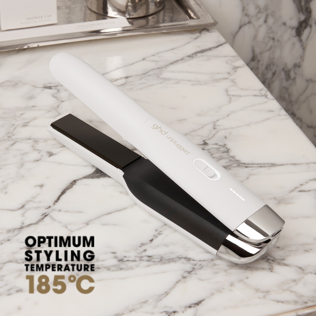ghd tiesinimo geležis Unplugged™ styler® Weiß - Weiß