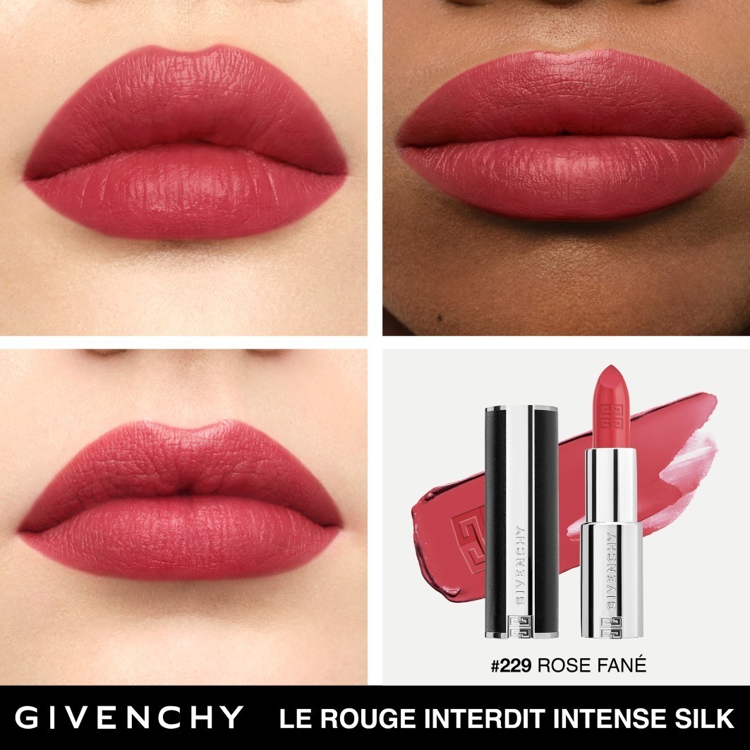 Givenchy rúž Le Rouge Interdit Intense Silk - 3,4 g