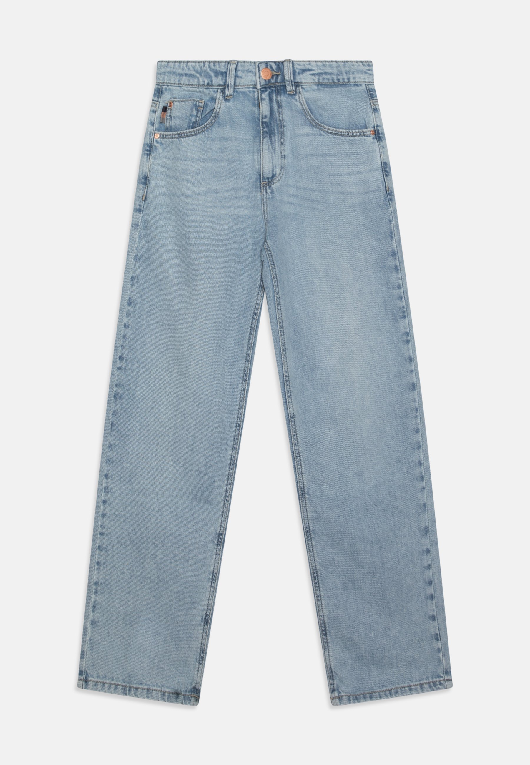 Chiamalo NKFROSE - Jeans a gamba dritta - denim sbiancato azzurro chiaro