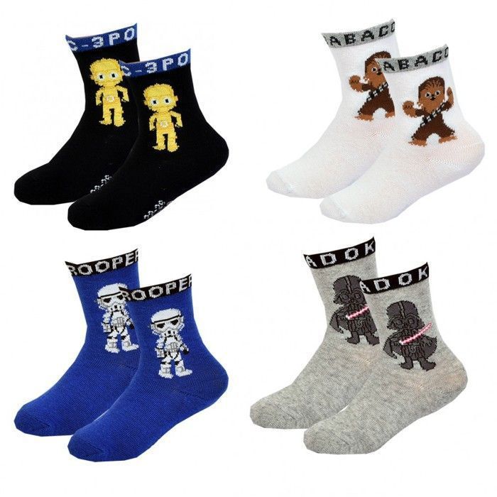 Calzini - OZABI - Confezione da 4 paia - Star Wars - Bambino - Ragazzo