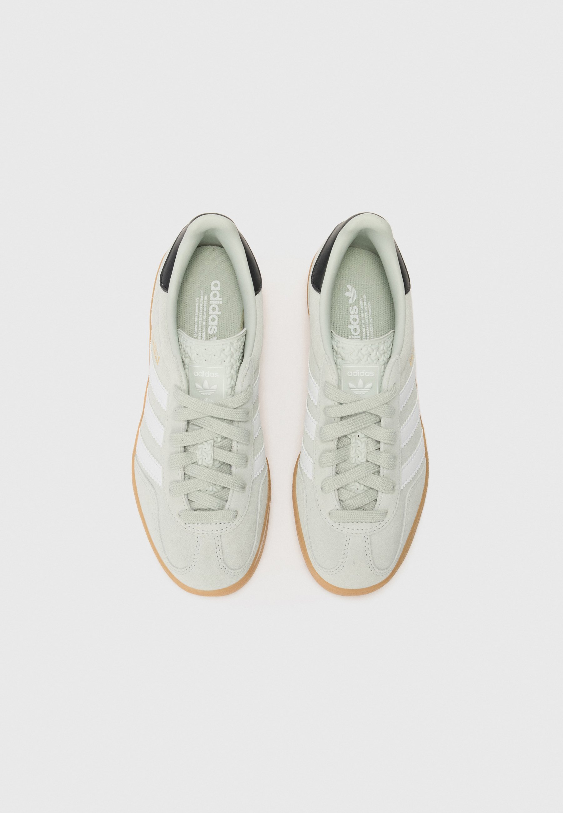 adidas Originals GAZELLE UNISEX - Sneakers - zilverkleurig/zwart/wit
