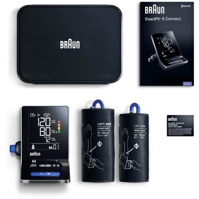 Misuratore di pressione sanguigna intelligente Braun ExactFit™ 5 Connect - BUA6350EU