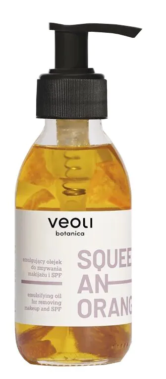 Veoli Botanica Squeeze An Orange Emulgujący olejek do Zmywania Makijażu i SPF