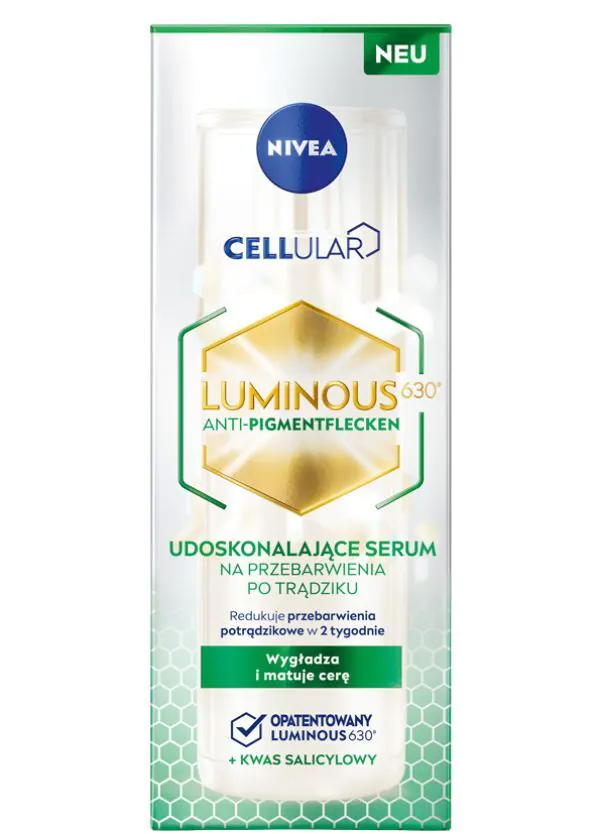 Nivea Cellular Luminous Post Acne serum na przebarwienia po trądziku