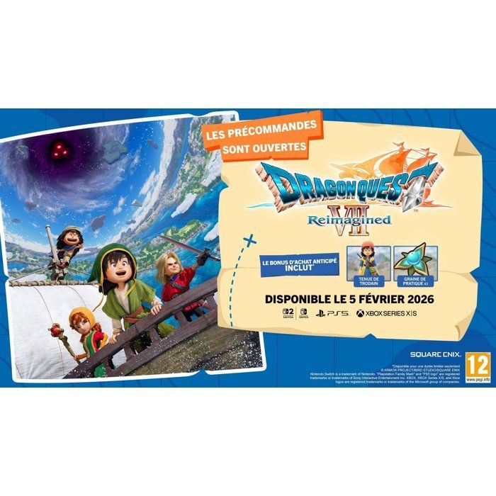 Dragon Quest VII Reimagined - Jogo para PS5