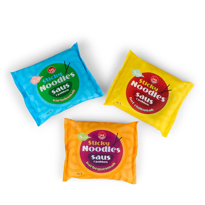 Fideos Lea 90 g/salsa de cebolleta LEA