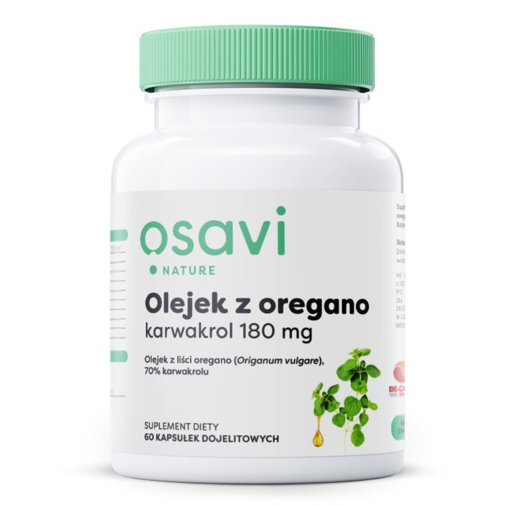 Osavi Olejek z Oregano Karwakrol 180mg