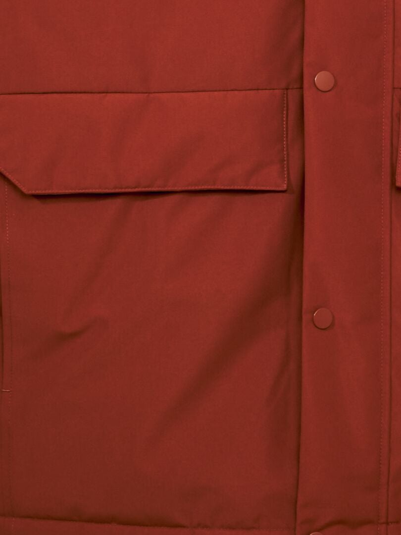 'Produkt' parka met capuchon - Oranje