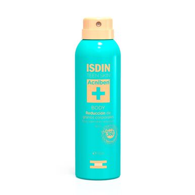„Isdin Teen Skin Acniben Body Grain Reduction“ šveičiamasis spuogų mažinimo kremas su salicilo rūgštimi 150 ml 150 ml