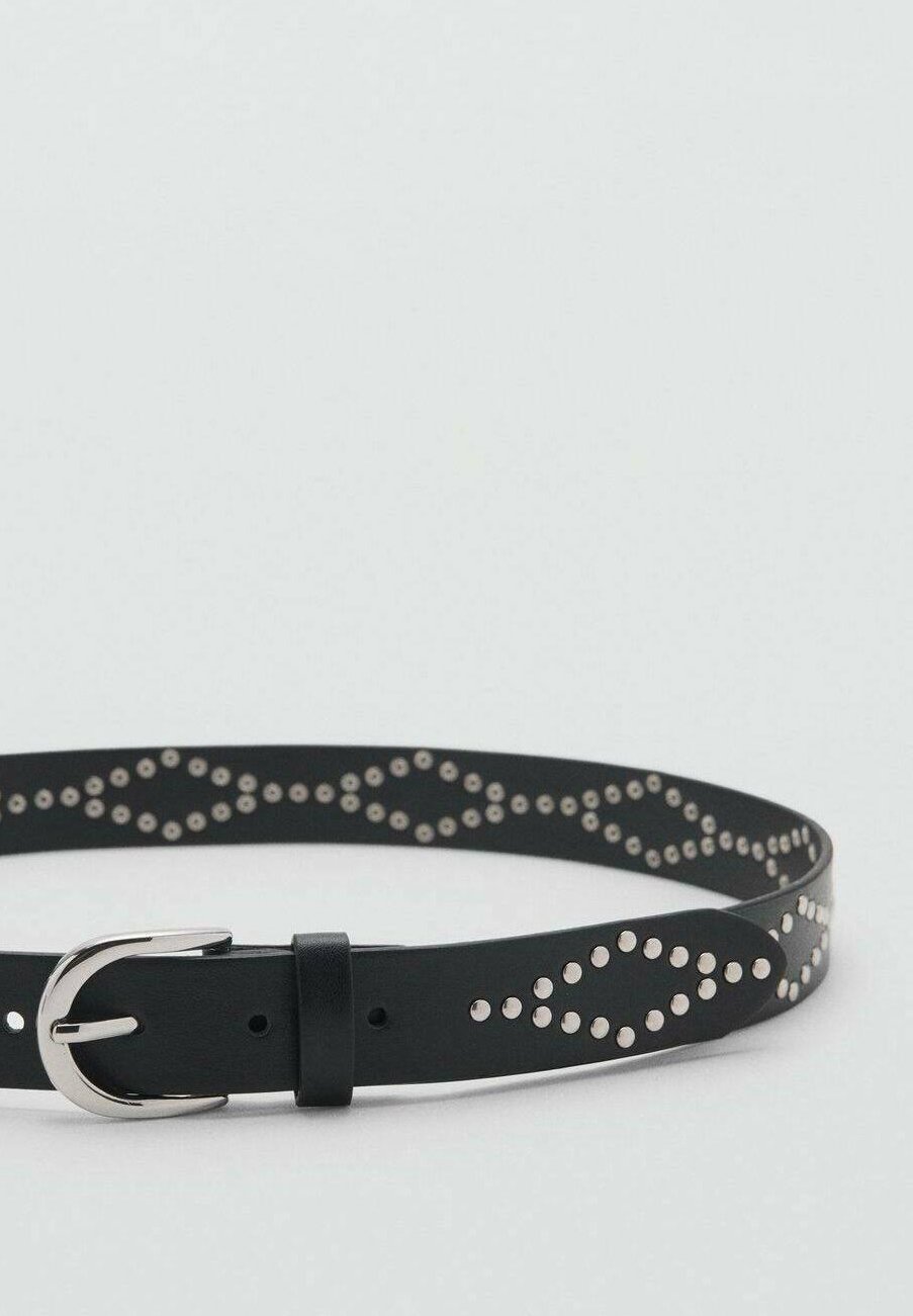 Mango Kids EFFECT STUDDED TEEN - Gürtel - schwarz