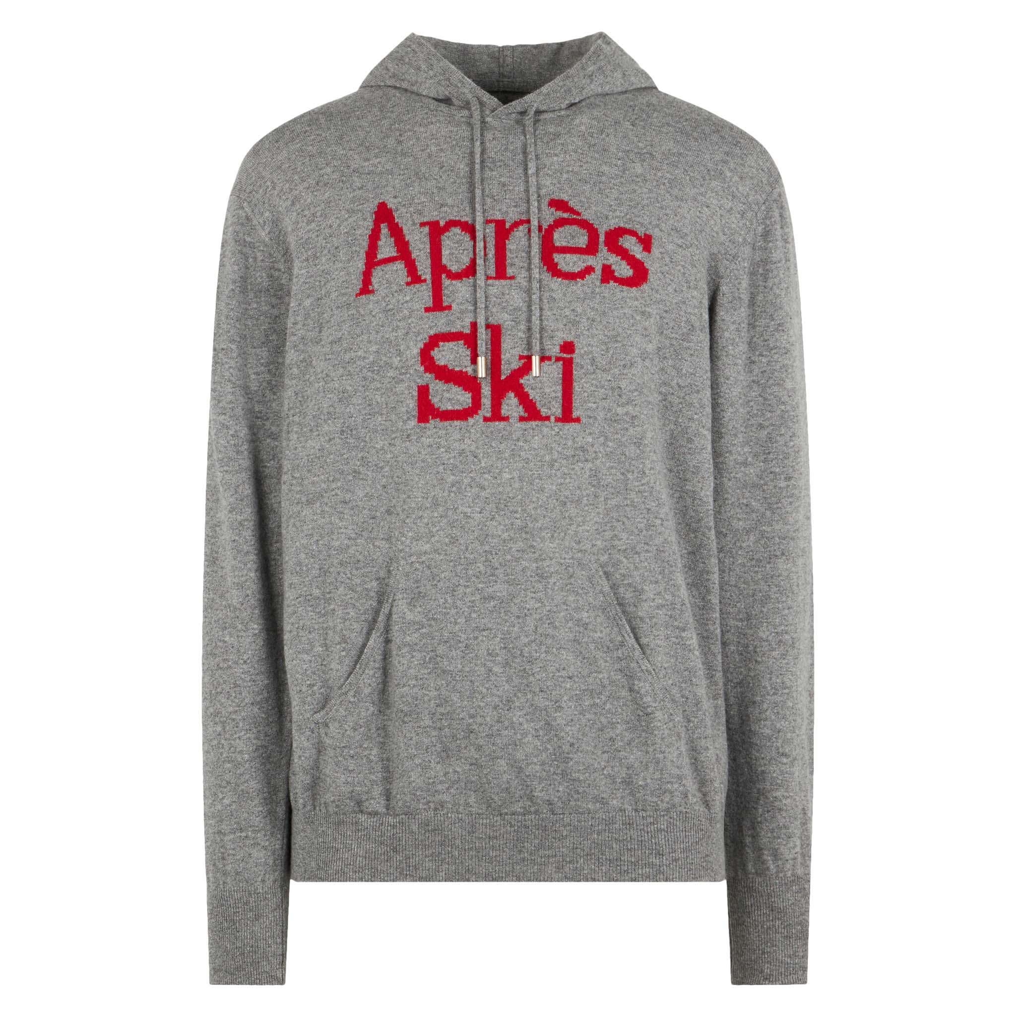 Après-ski trui met capuchon van kasjmierblend