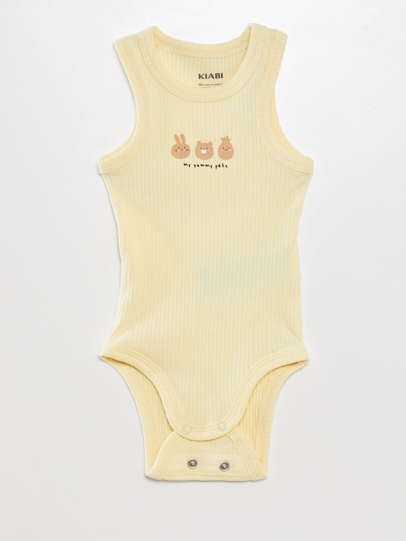 Conjunto de 2 bodys - BLANCO