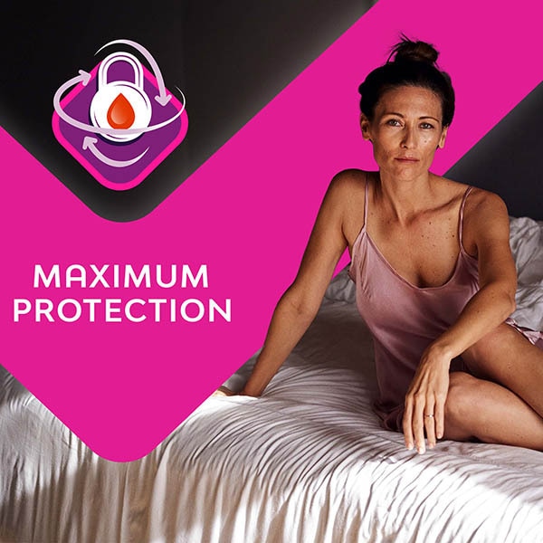 Absorbante igienice Bodyform Ultra Night Wings, pachet de 18 bucăți