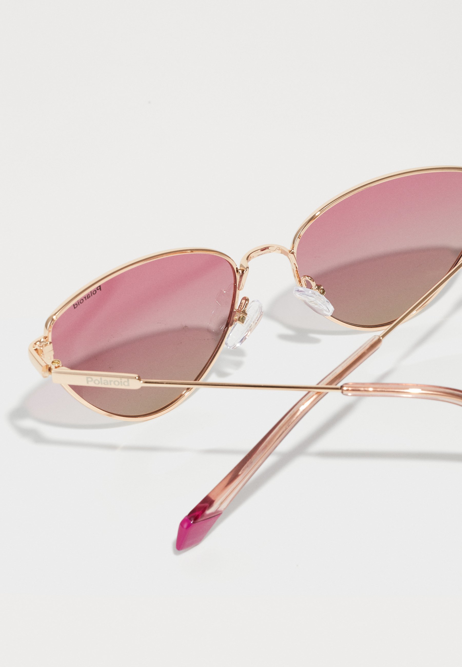 Polaroid UNISEX - Okulary przeciwsłoneczne - złoto/różowe