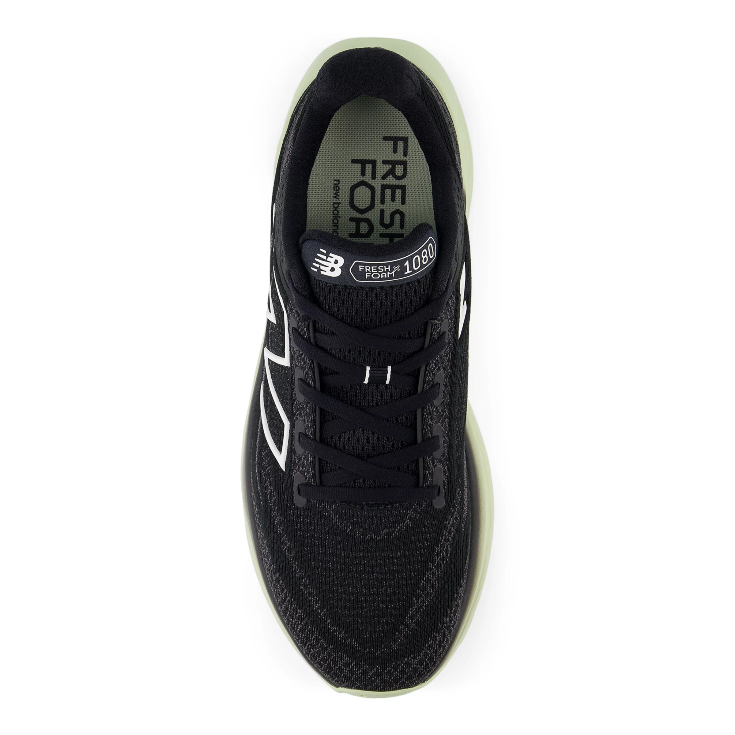 Fresh Foam X 1080v13 Black con lichen green