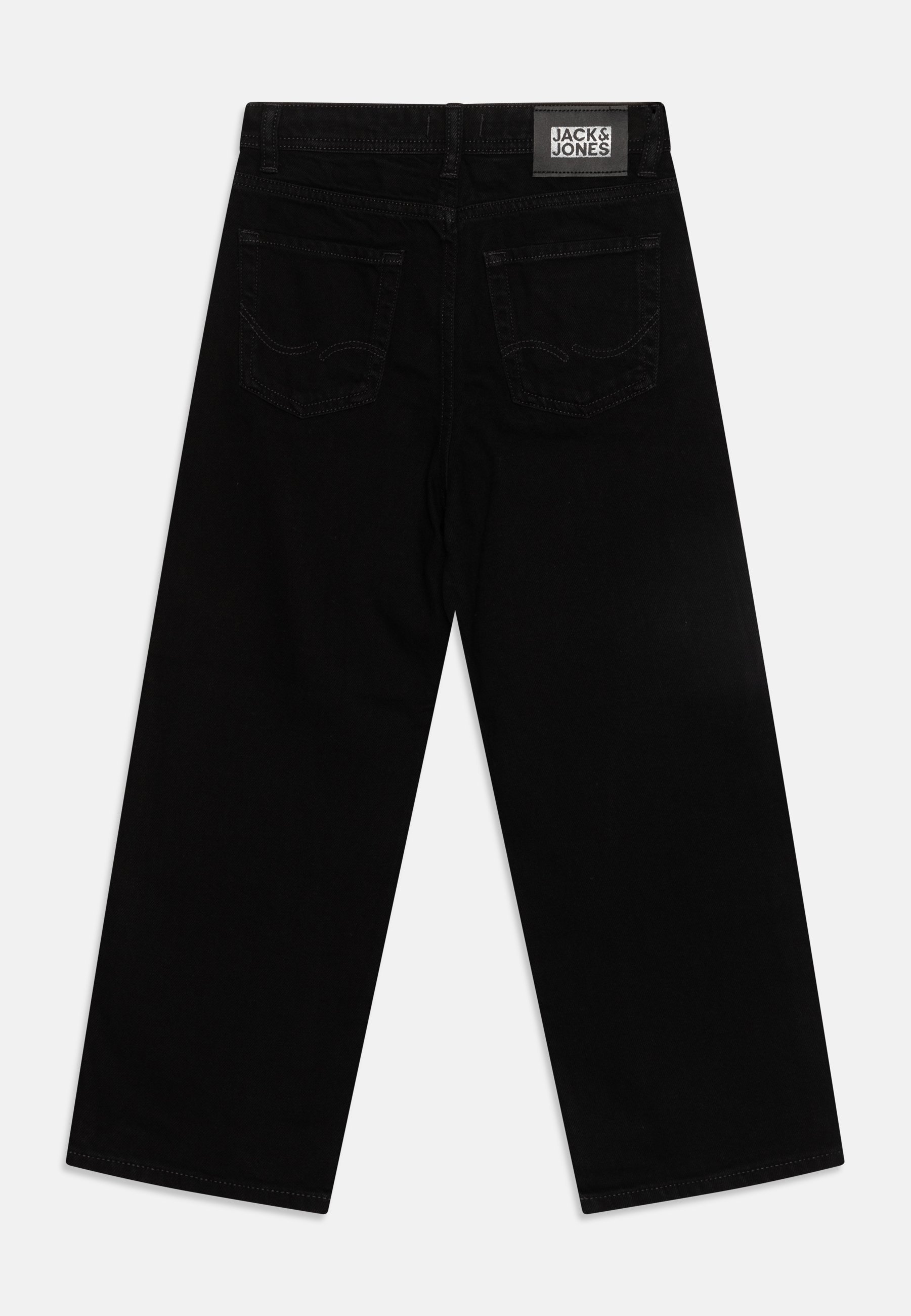 Jack & Jones Junior Alex - Straight-Leg-Jeans - schwarzer Denim