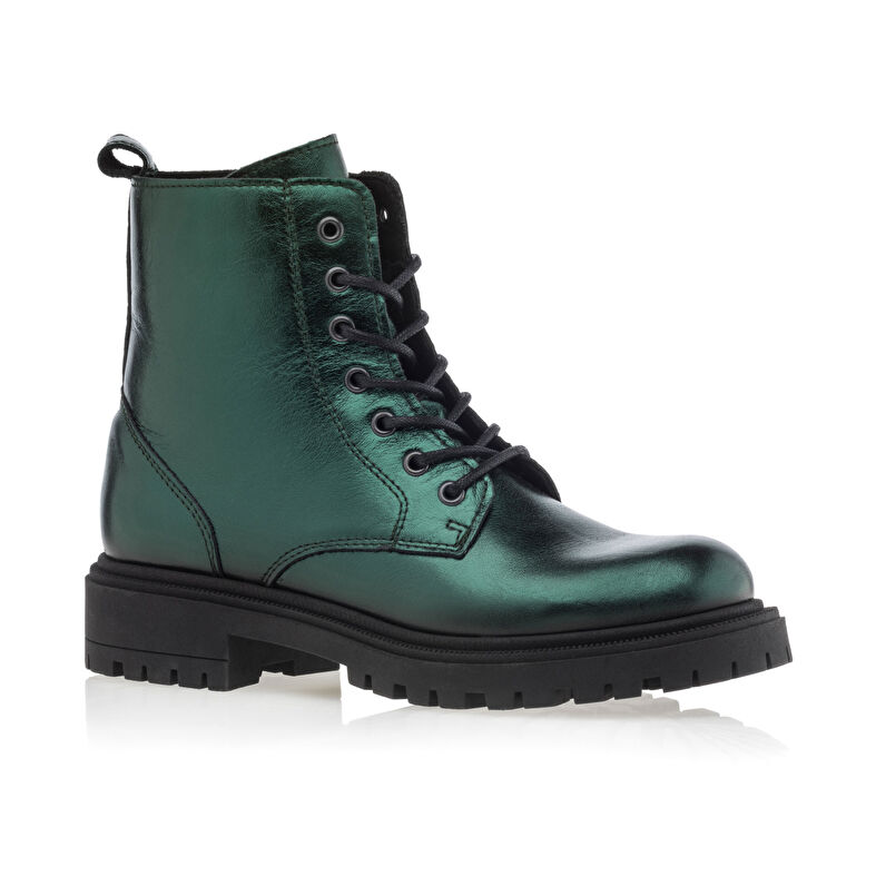 Botas verdes para mujer / Botines