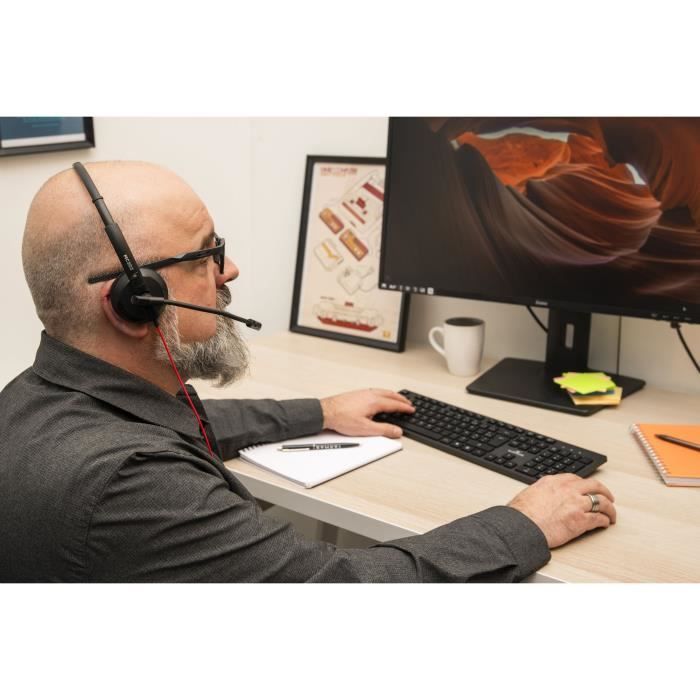Casque-Micro - BLUESTORK - MC302 - Windows, Mac, Smartphone, Tablet, Console ( PS4, Switch, XBOX) - Telelavoro Home Office