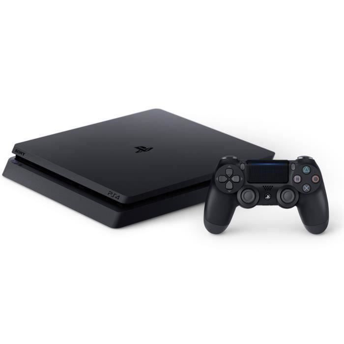 SHOT CASE - PS4 Slim 500GB Console Black-Jet Black - F Chassis - Official PlayStation