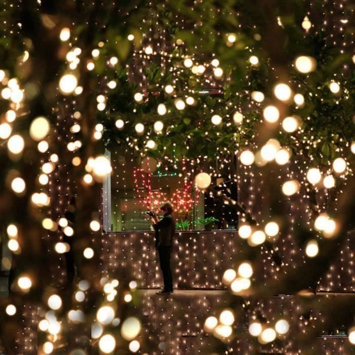 Guirlande Exterieur Guinguette, 5m Guirlandes Lumineuses, 5CM Grosse Boule Ampoule, Décoration Intérieur et Extérieur Label
