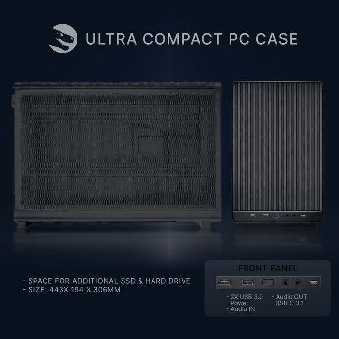 Sedatech Mini-PC Professionnel Micro ATX • Intel i7-14700K • 32Go DDR5 • 2To SSD M.2 • Windows 11