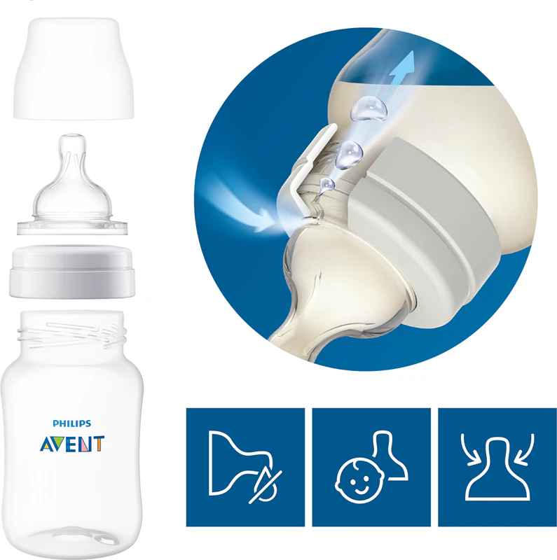 Philips Avent Anti-koliek SCY761/02 anti-koliek flesspeen