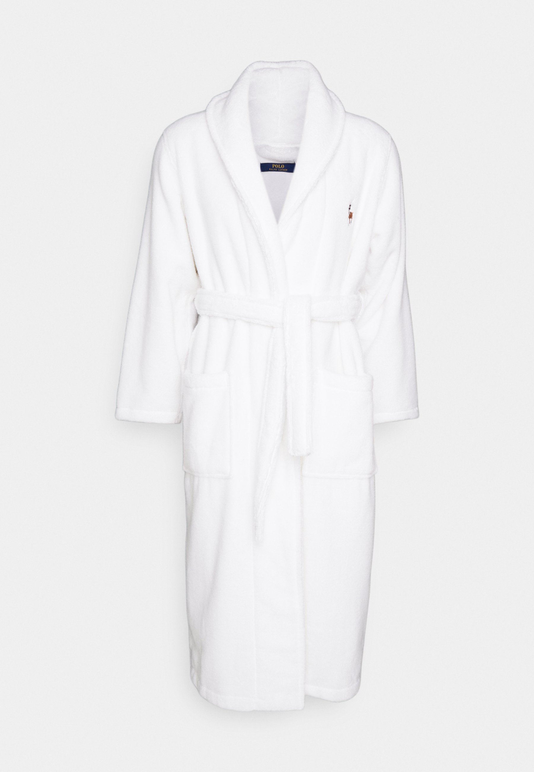 Polo Ralph Lauren SHAWL LOUNGE ROBE - Badjas - wit