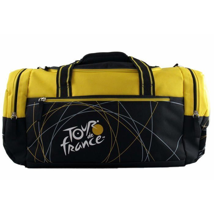 Sac de sport LE TOUR DE FRANCE - Collection officielle Cyclisme - Gris - Noir - Mixte