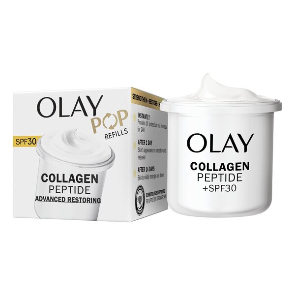 Olay POP Collagen Peptide SPF30 Dagcrème Navulling<br>50ml, alle huidtypes