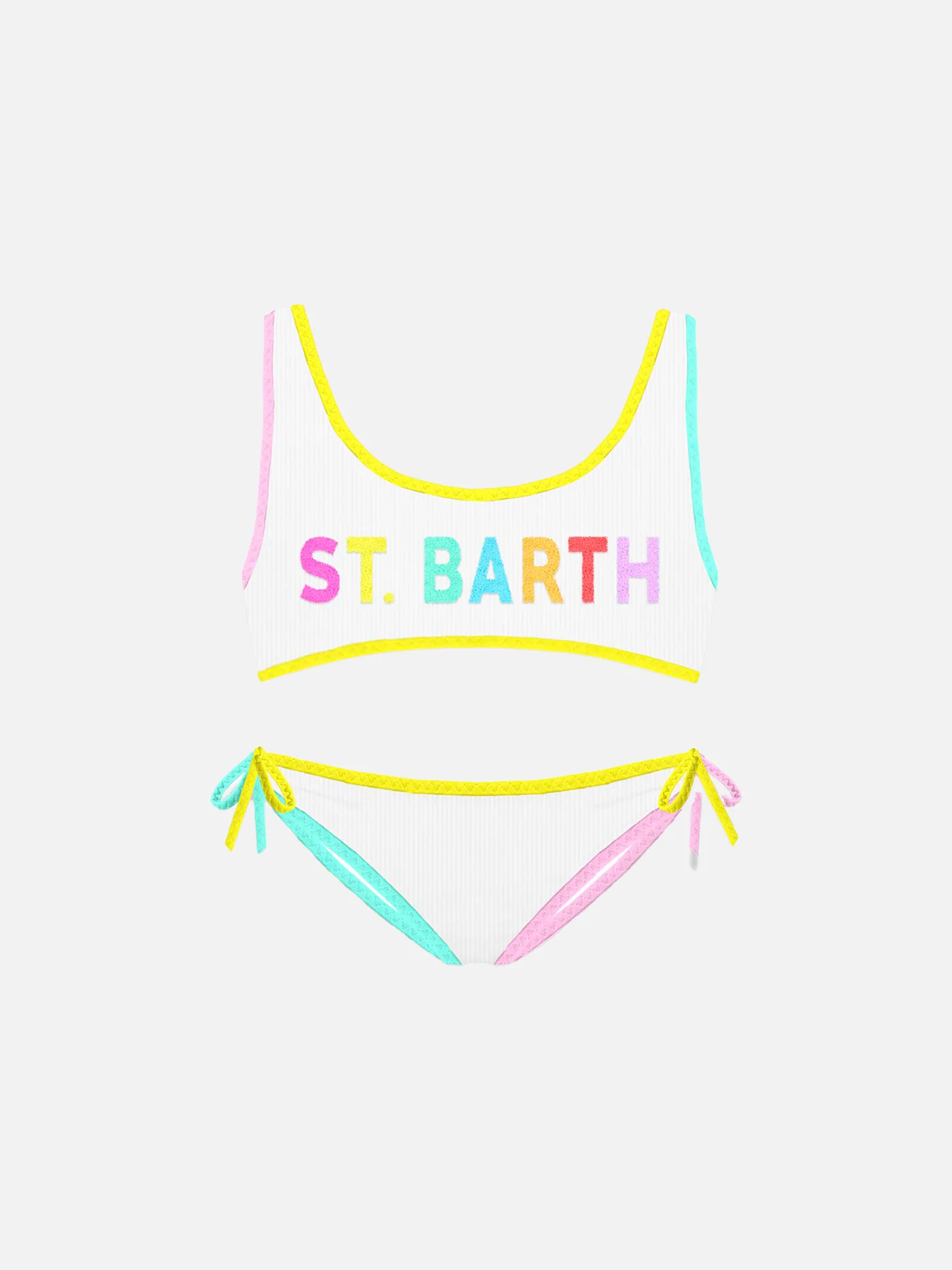 St Barth meisjes bralette bikini met patch