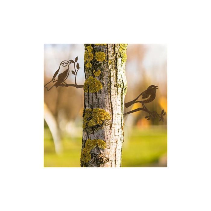 Metal Garden Decorations - Birds (Set of 2)