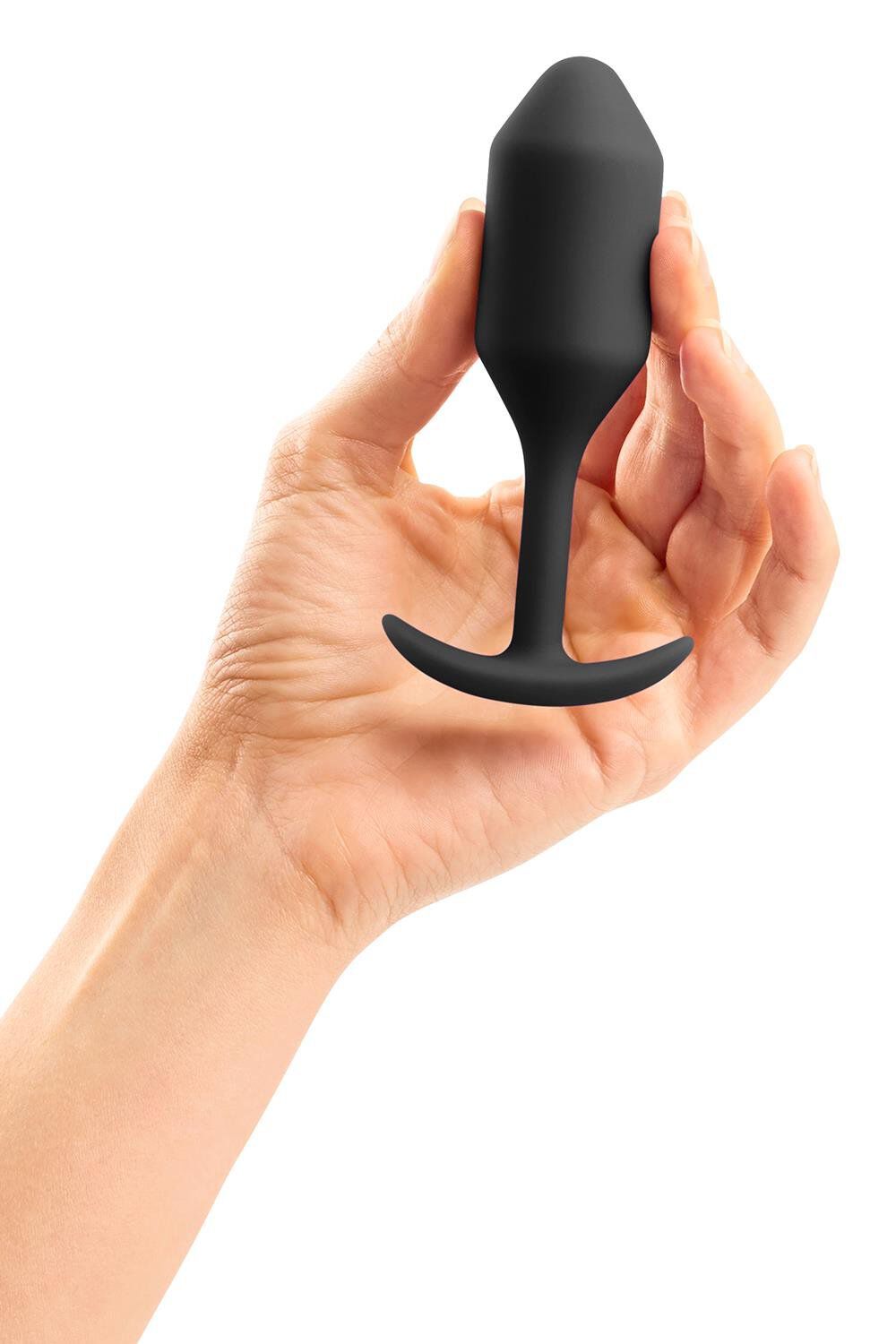 B-Vibe Snug Plug 2 Crni