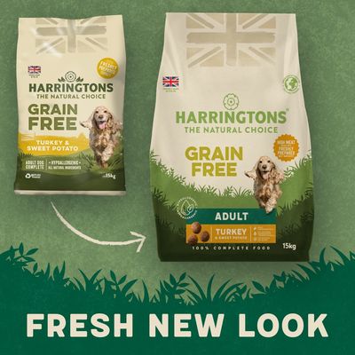 Harringtons Grain-Free Adult - Γαλοπούλα & Γλυκοπατάτα