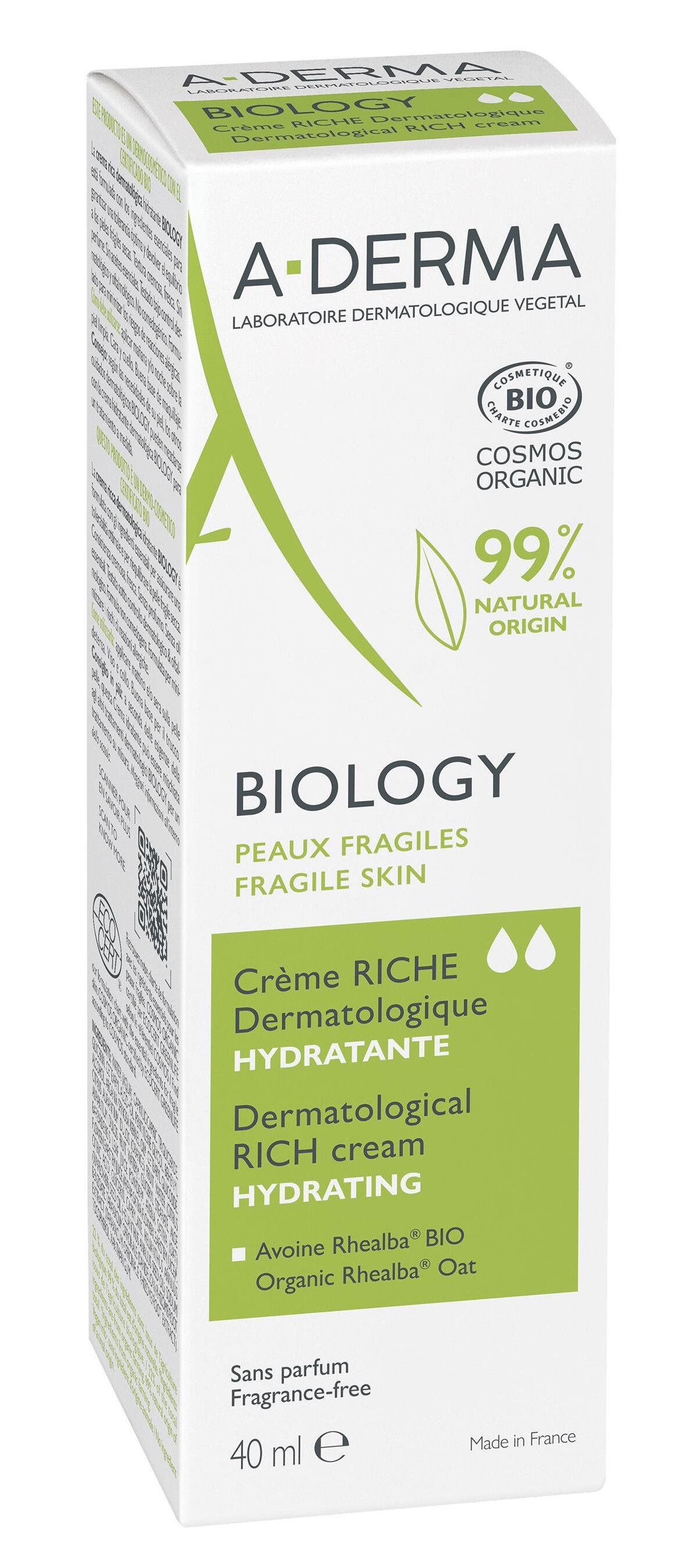 Biology Rich Cream Sejas mitrinātāji no aptiekas