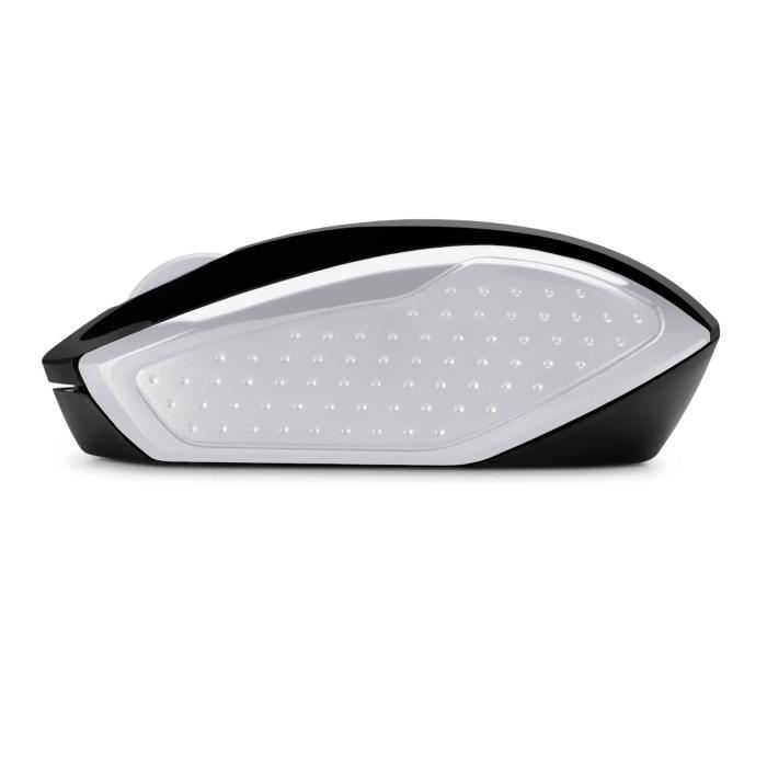 Mouse sem fio HP 200 - Prata brilhante