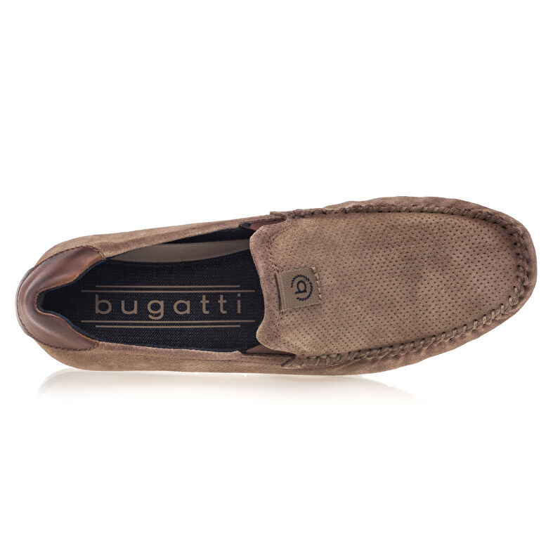 Bruine loafers/bootschoenen voor heren