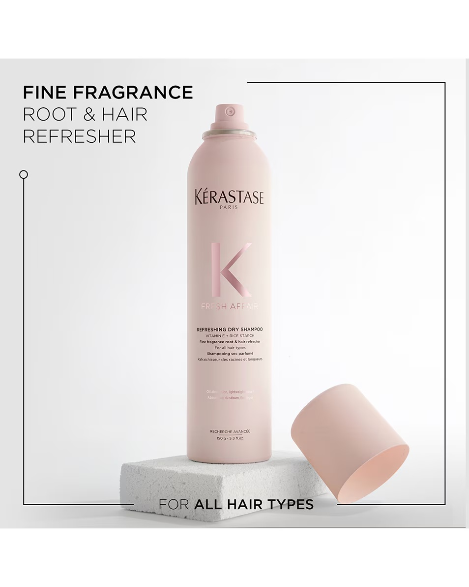 KÉRASTASE FRESH AFFAIR OSVIEŽUJÚCI SUCHÝ ŠAMPÓN PRE VŠETKY TYPY VLASOV
