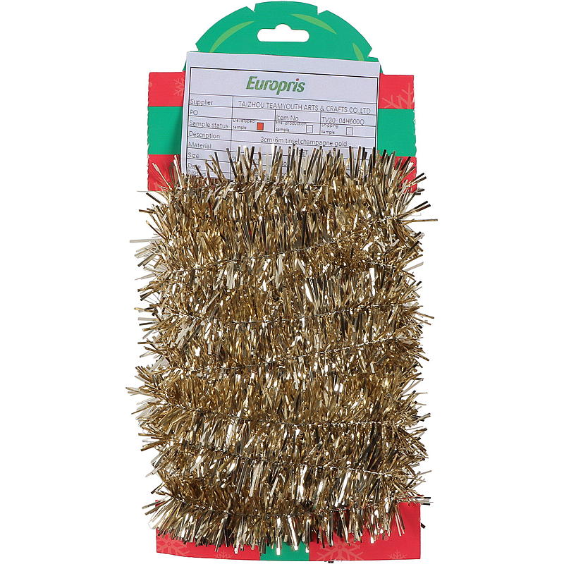 Kerstglitter voor thuis, 3 cm x 6 m