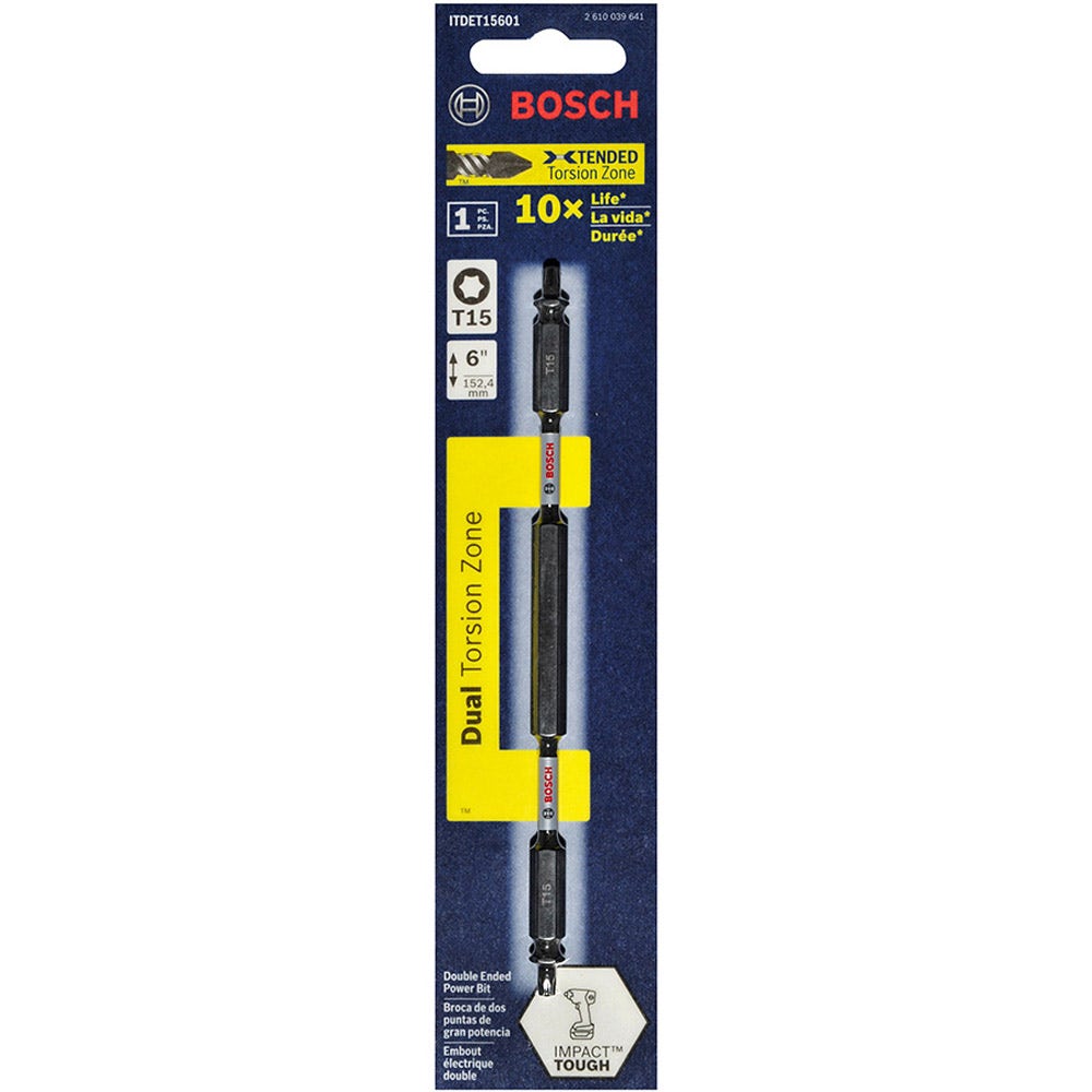 BOSCH T15 x 150 mm Doppelseitiger Torx-Schlagschrauberbit – IMPACT TOUGH