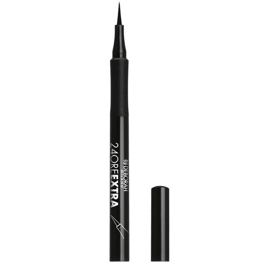 Deborah Milano akių kontūro pieštukas „24Ore Extra Pen Black“ – 1 vnt.